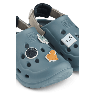 LIEWOOD Силиконови Сандали MILAS Whale blue mix