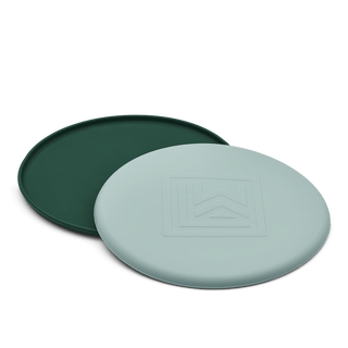 LIEWOOD Силиконово Фризби BRICE, Garden green / Ice blue 2 бр.