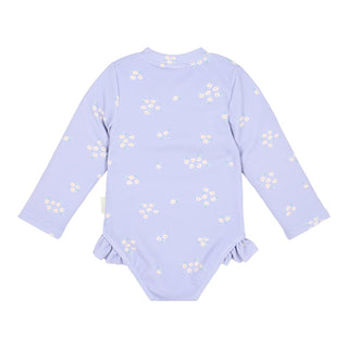 Детски Цял Бански Костюм с Дълъг Ръкав Dreamy Lavender