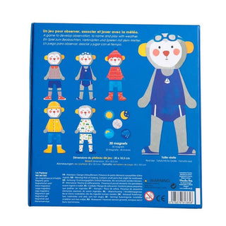 Магнитна игра I get dressed, Les Popipop