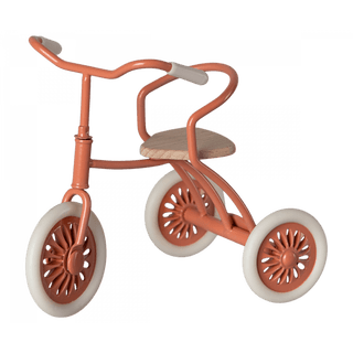 Maileg Abri à tricycle, Mouse - Coral
