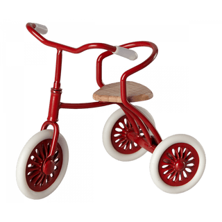 Maileg Abri à tricycle, Mouse - Red