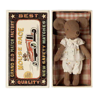 Maileg, Big sister mouse in matchbox