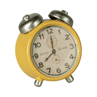 Maileg Alarm Clock, Mouse - Yellow