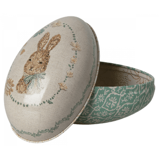 Maileg Easter egg set, Metal - Green