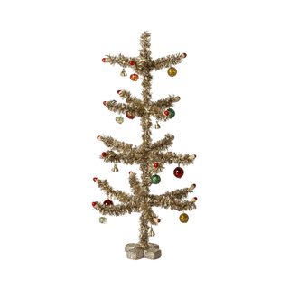 Maileg Коледна елха, Gold - Red and green decoration