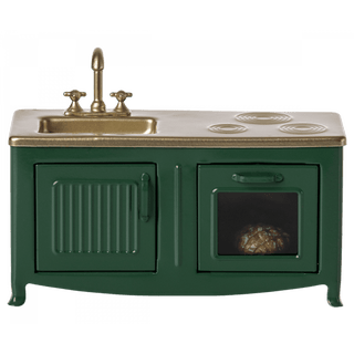 Maileg Кухня, Mouse - Dark green