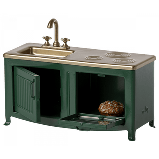 Maileg Кухня, Mouse - Dark green
