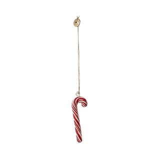 Maileg Метален орнамент, Sugar cane - Stripe