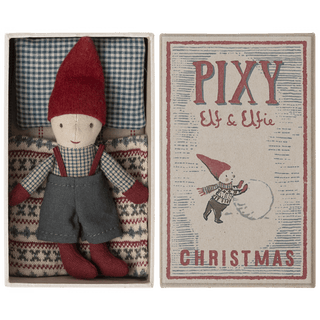 Maileg Pixy Elf in matchbox