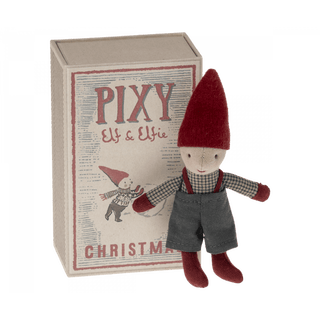 Maileg Pixy Elf in matchbox