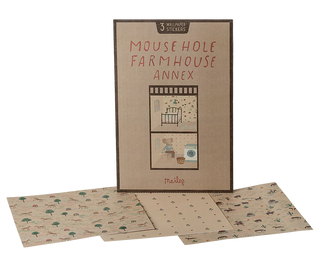 Maileg Wallpaper, Mouse hole Farmhouse - Expansion