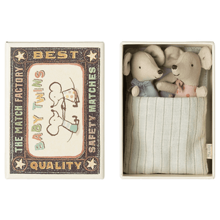 Maileg Twins, Baby mice in matchbox
