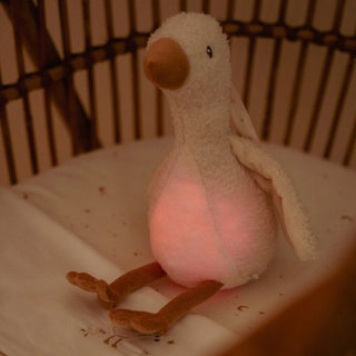 Мек Гъсок с Нощна Лампа и Успокояващи Звуци - Little Goose