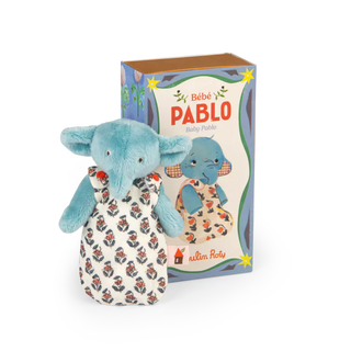 Мека играчка Baby Pablo the elephant, The Minouchkas
