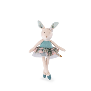 Мека играчка Small blue rabbit, The Little Dance School