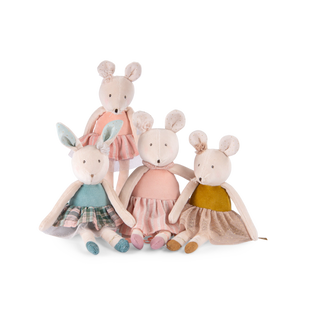Мека играчка Small blue rabbit, The Little Dance School