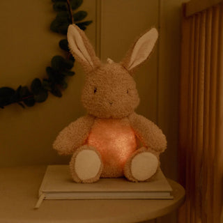 Меко Зайче с Нощна Лампа и Успокояващи Звуци - Baby Bunny