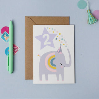 Mifkins Картичка Elephant 2 години
