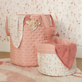 Бебешки Пелени 2 броя 70 х 70 см Blooming Safari/Pink