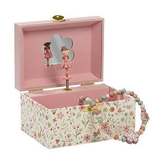 Музикална Кутия за Бижута Rosa Fairy Garden