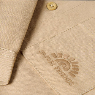 Риза с Качулка Safari Warm Taupe