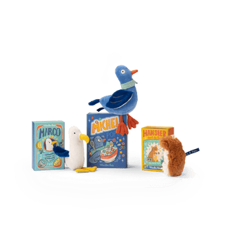 Плюшена играчка Milk tooth Hamster, Puce & Pilou