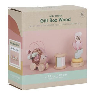 Подаръчна Кутия с Дървени Играчки за Бебе Fairy Garden