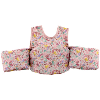 Детска жилетка за плуване с ръкавки Dreamy Mermaid - 3-6 години