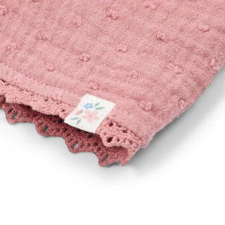 Детски Къс Панталон с Къдрички Pink Blush
