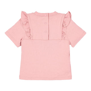 Детски Бански, Тениска с Къс Ръкав Dreamy Pink Rose
