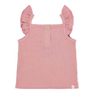 Детски Топ с Къдрички Pink Blush