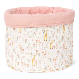 Кош за Съхранение Blooming Safari Pink Голям