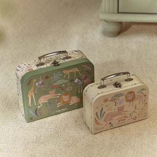 Little Dutch Сет от 2 куфара за игра, Safari Friends