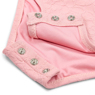Детски Цял Бански Костюм Dreamy Pink Rose