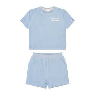 Детски Хавлиен Сет за Плаж Ocean World Blue