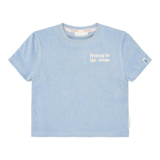 Детски Хавлиен Сет за Плаж Ocean World Blue