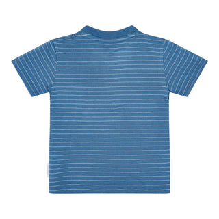 Детска Тениска с Къс Ръкав Indigo Stripe