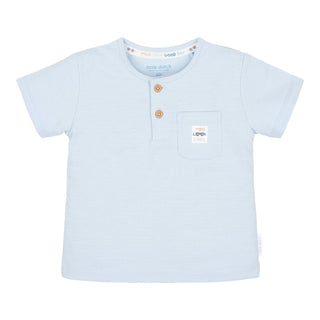Детска Тениска с Къс Ръкав и Джобче Light Blue