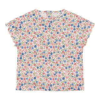 Детска Тениска с Къс Ръкав и Къдрички Meadow Flowers