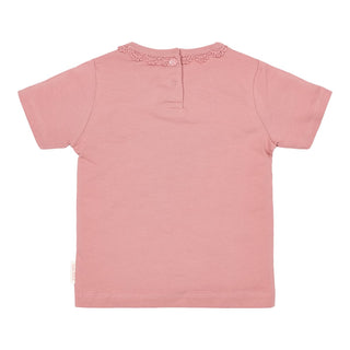 Детска Тениска с Къс Ръкав Pink Blush
