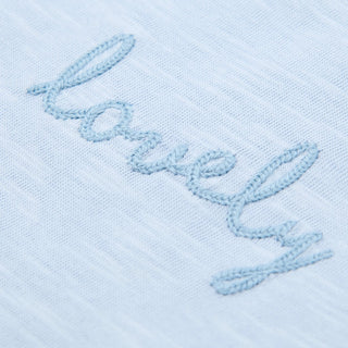 Детска Тениска с Къс Ръкав и Къдрички Sky Blue
