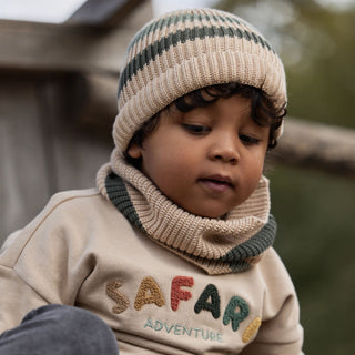 Плетен Шал Safari Warm Taupe