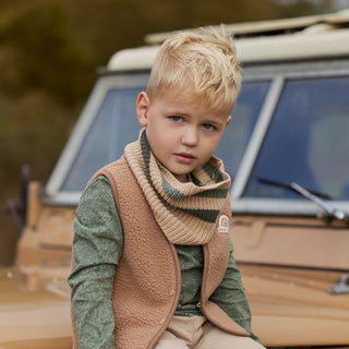 Плетен Шал Safari Warm Taupe