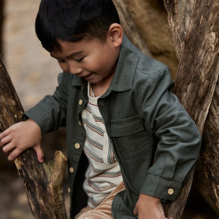 Риза Safari Friends Deep Olive