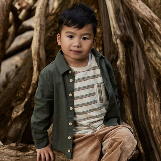 Риза Safari Friends Deep Olive