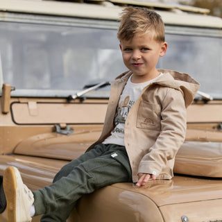 Риза с Качулка Safari Warm Taupe