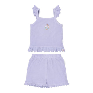 Детски Хавлиен Сет за Плаж Dreamy Purple