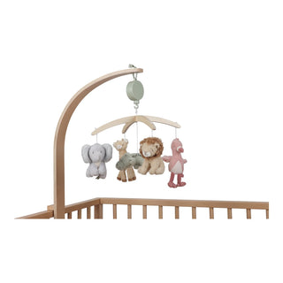 Дървена Музикална Въртележка за Легло Safari Friends FSC